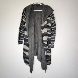 Max Sport Open Front Duster Cardigan Sweater XL